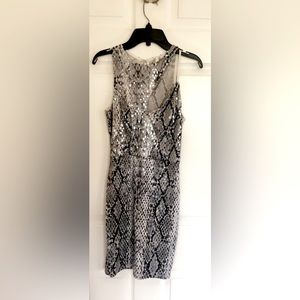 Sparkly Sexy Silver Dress Size Small